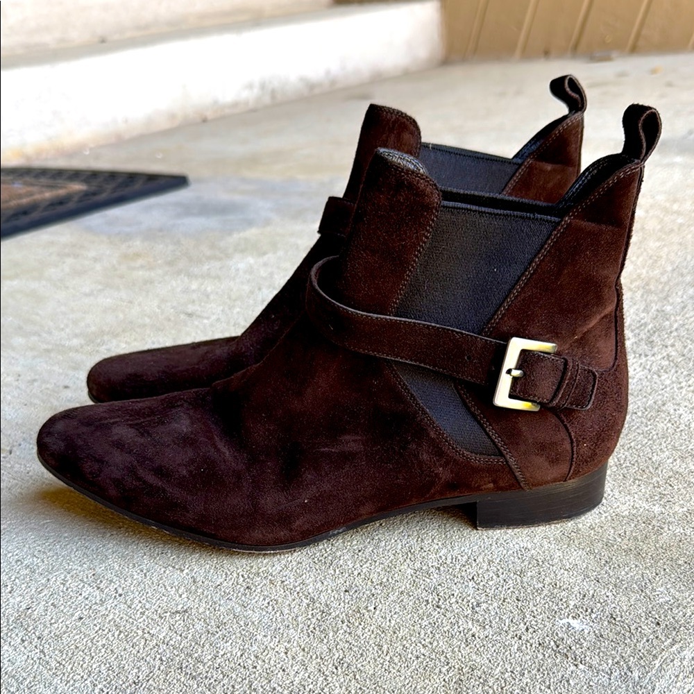 Miu Miu Brown Ankle Boots